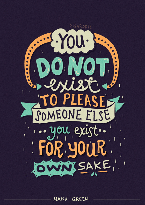 Hank Green Quotes – Lettering Series