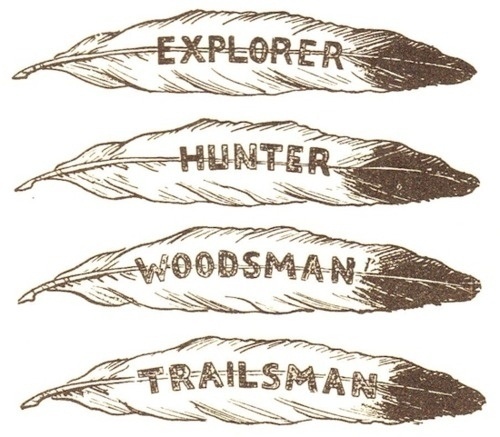 wolf among wolves #type #handmade #vintage #feather