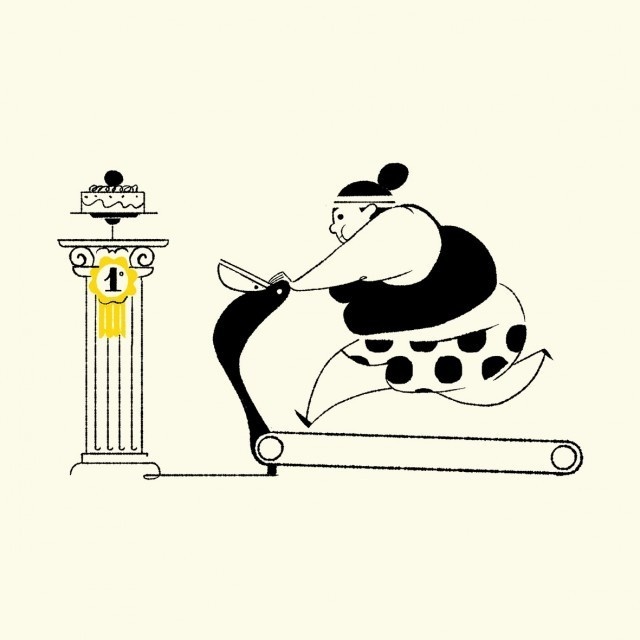 The New Yorker Food Cover_1 #simone #massoni