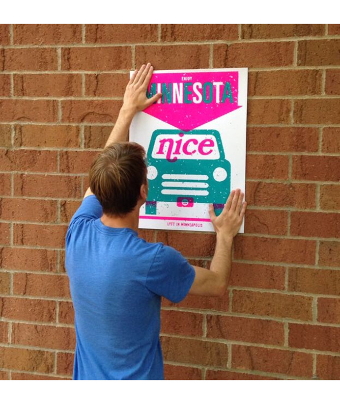 Lyft in Minnesota - Samuel W anderson #posterdesign #design #poster #typography #graphicdesign #streetart #graff #flyer #graffiti #flyer
