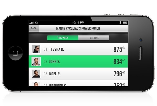Nike+ Training #nike #mobile #branding