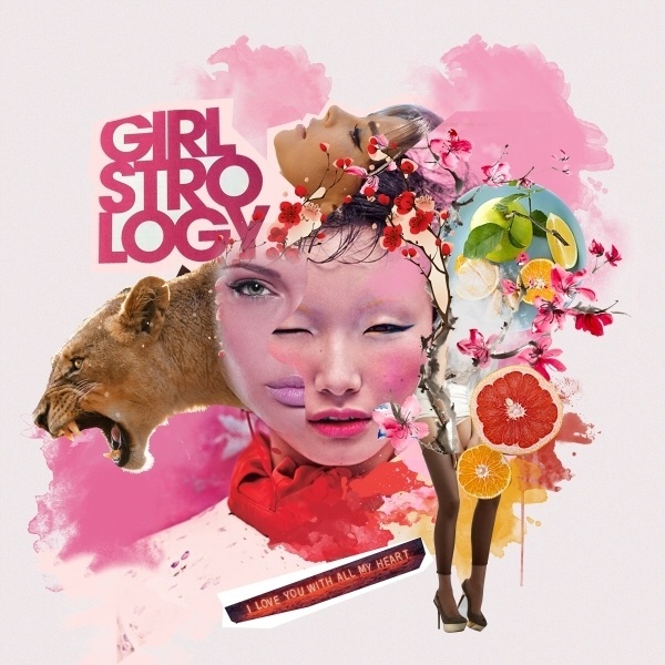 girlstrology - lion - mustafasoydan #mustafa #soydan #illustration #fashion #media #collage #mixed