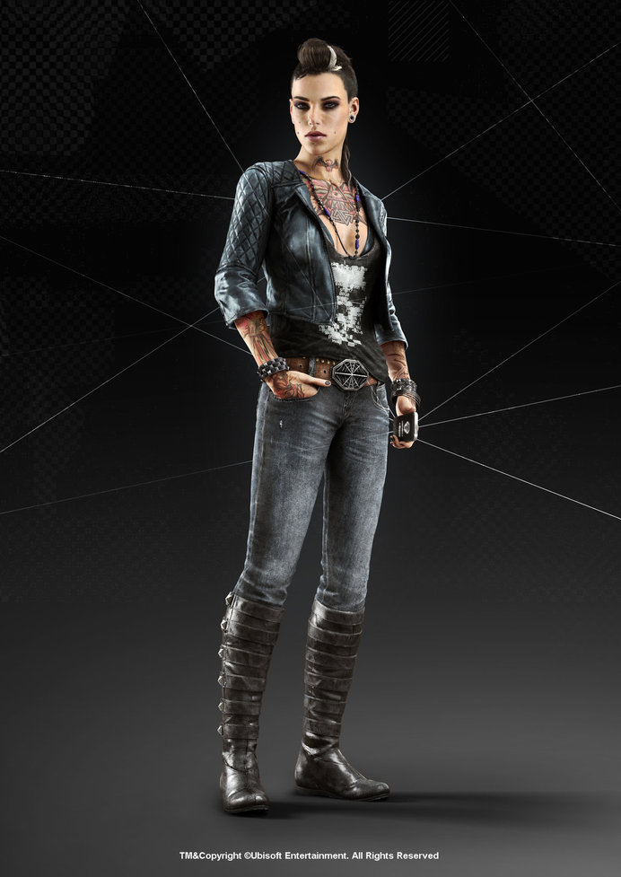 ArtStation - Watch_Dogs - Clara Lille, Fabien Troncal #clara #watchdogs #3d #ubisoft