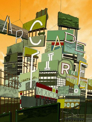 OMG Posters! #billboards #type #illustration #arcade