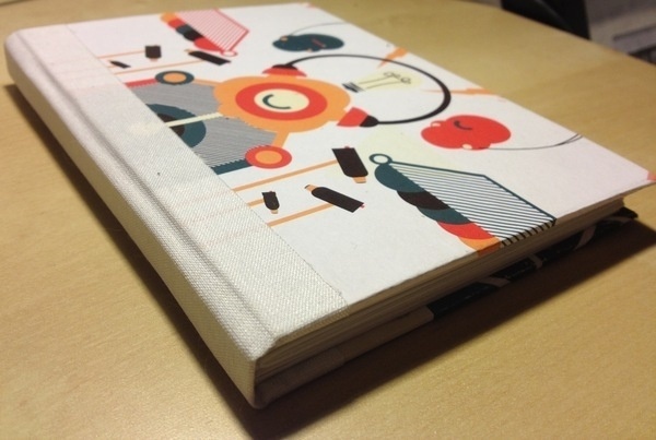 Book Cover & Binding #binding #design #graphic #book #cover #illustration #stitch #saddle