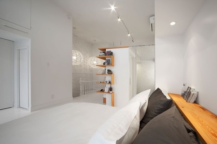 Juliette apartment - Redesign the third floor of a single-family residence of the Plateau Mont-Royal- HomeWorldDesign (5) #interior design #