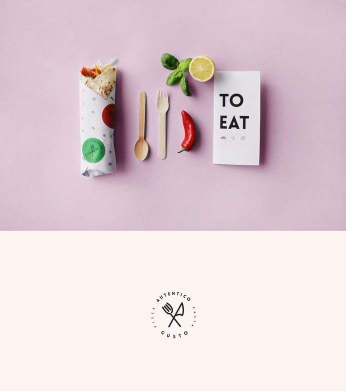 Autentico Gusto Branding - Mindsparkle Mag Agata Jeziurska designed the Corporate Identity for the new takeaway restaurant "Autentico Gusto" in Ipswich, including logo, stationery, flyer, menu, newsletter and many more. #logo #packaging #identity #branding #design #color #photography #graphic #design #gallery #blog #project #mindsparkle #mag #beautiful #portfolio #designer