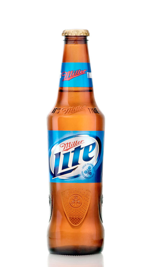 New Miller Lite BottleÂ Design The Dieline #packaging #beer