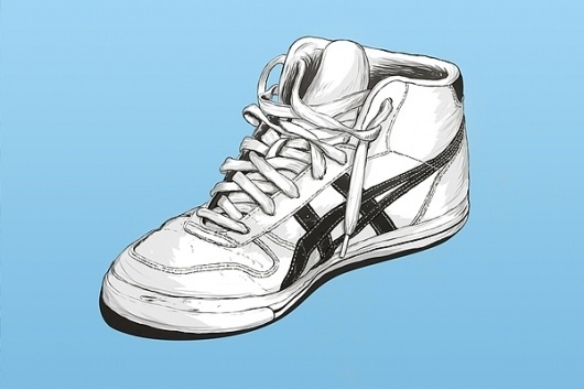 shoes on the Behance Network #illustration #shoe