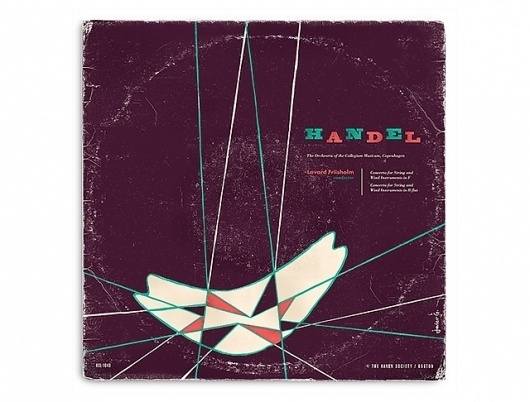 Javier Garcia Design // Work #album #garcia #retro #handel #javier