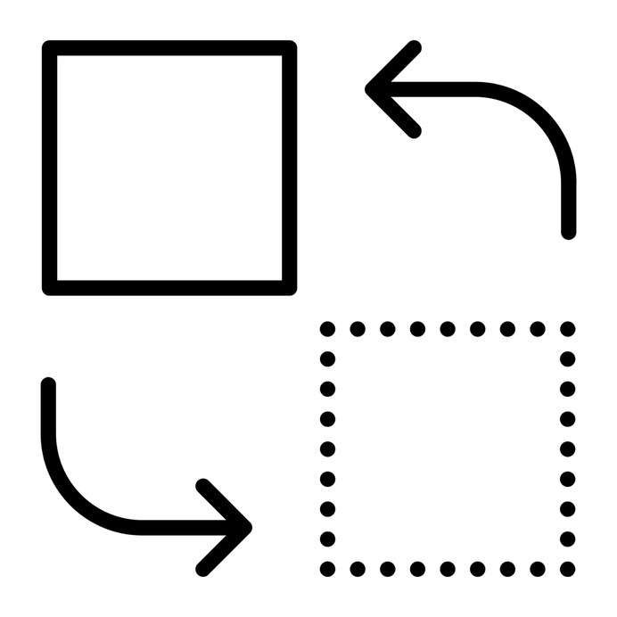 See more icon inspiration related to transfer, arrows, direction, orientation, interface, seo and web, multimedia option and networking on Flaticon.