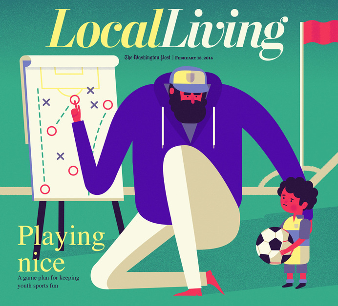 Washington Post - Owen Davey Illustration #illustration
