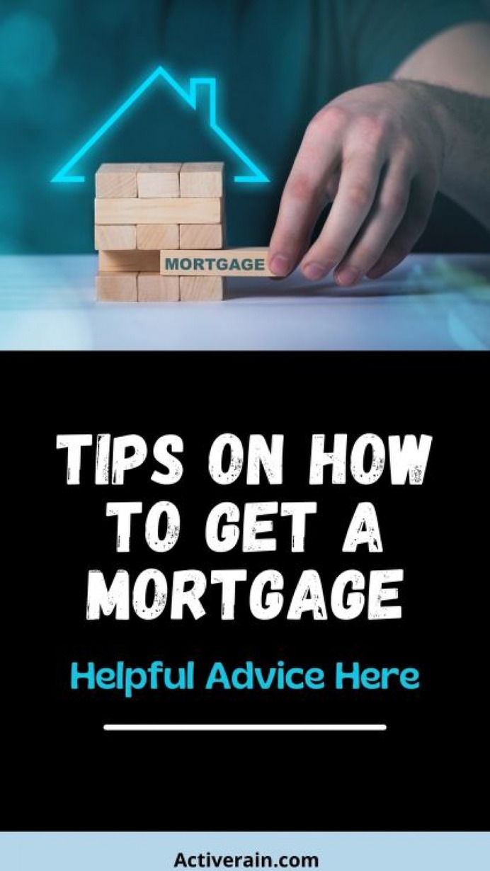Buying a House and Getting A Mortgage Infographic