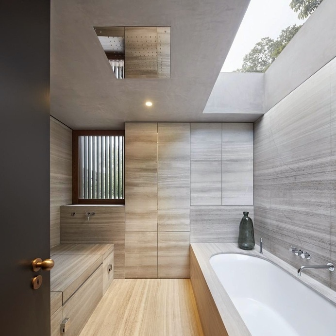 Fitzroy Park House by Stanton Williams Architects #design #interiors #bathroom