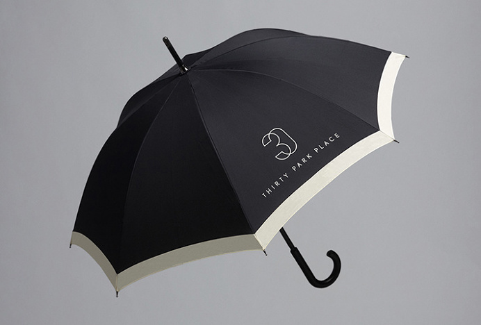 30 Park Place by Mother #brand design #book #umbrella