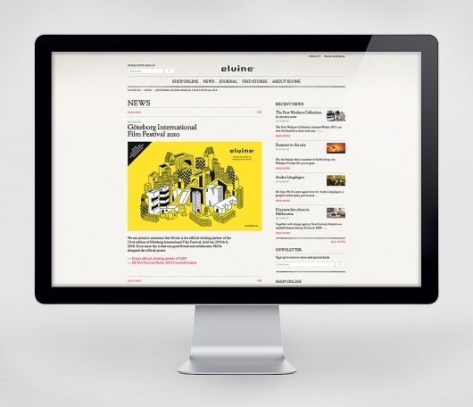 Elvine « Design Bureau – Lundgren+Lindqvist #web