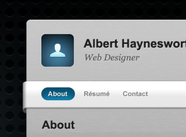 Gray vcard mini site psd Free Psd. See more inspiration related to Blue, Black, Gray, Psd, Site, Horizontal, Mini and Vcard on Freepik.
