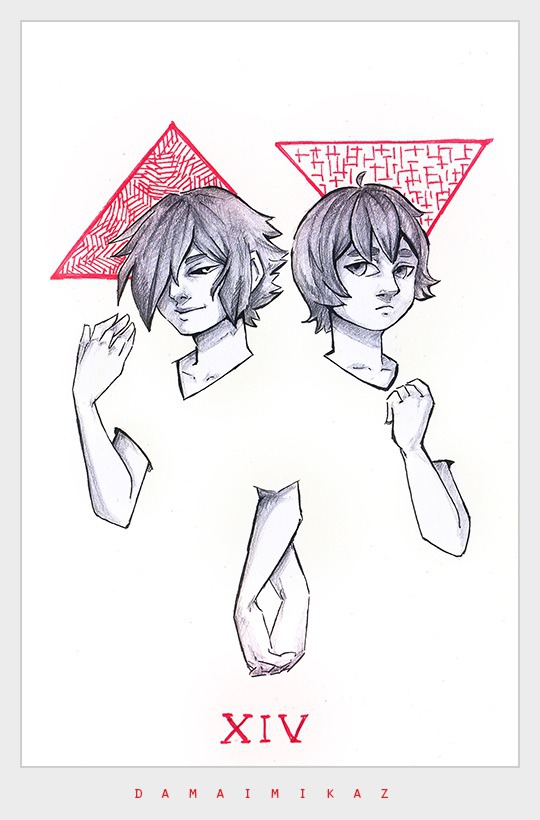 [Inktober] The twins by DamaiMikaz