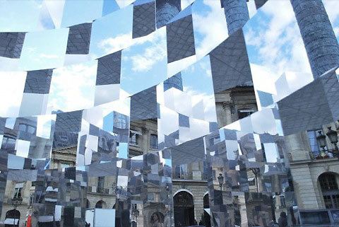 Arnaud Lapierre #mirror #installation