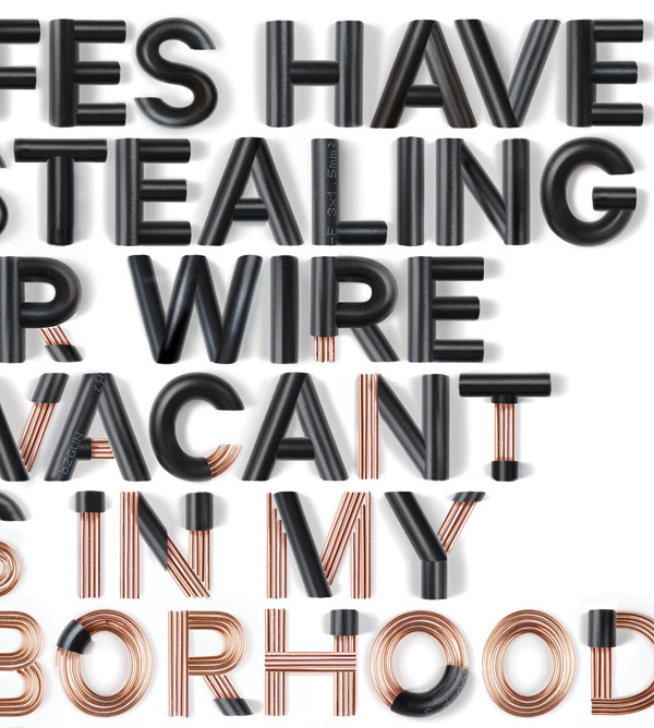 Wired Magazine — Typographic Illustration on Behance #typographic #illustration #behance #wired #magazine