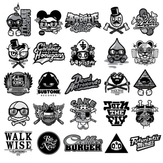 Branding & Textile Design 2011 on the Behance Network #illustration