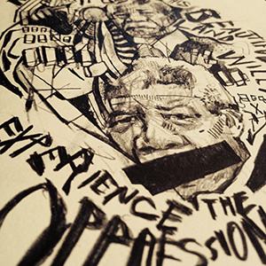 "Nelson Mandela Poster," Chad Anderson