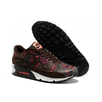 New Nike Air Max 90 2014 Prm Tape Shoes Coffee
