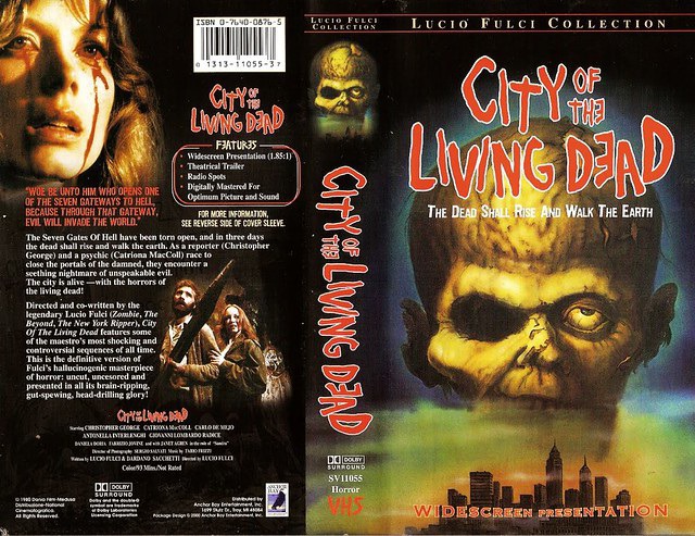 City Of The Living Dead (VHS Box Art)