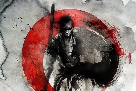 Looks like good Illustrations by Rola Chang #fight #warrior #japan #painting