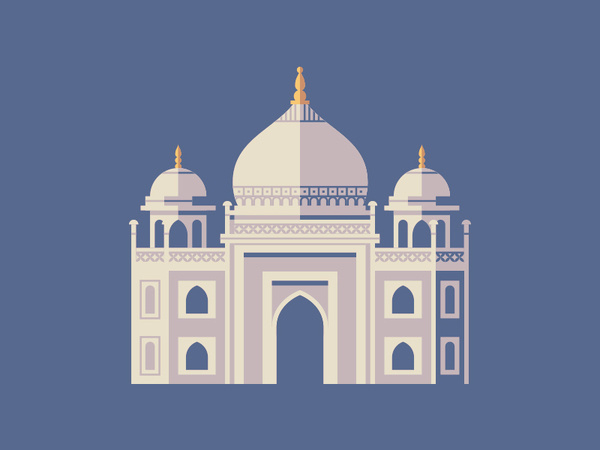 Taj Mahal #illustration