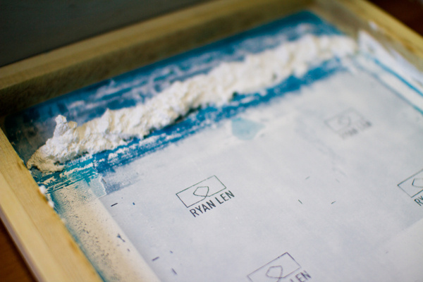 Personal Branding | Business Card #silkscreen #business #branding #tactile #card #screen #printing #identity #handmade #silk #namecard