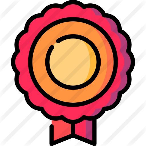 See more icon inspiration related to medal, ui, sports and competition, certification, quality, winner, award and ribbon on Flaticon.