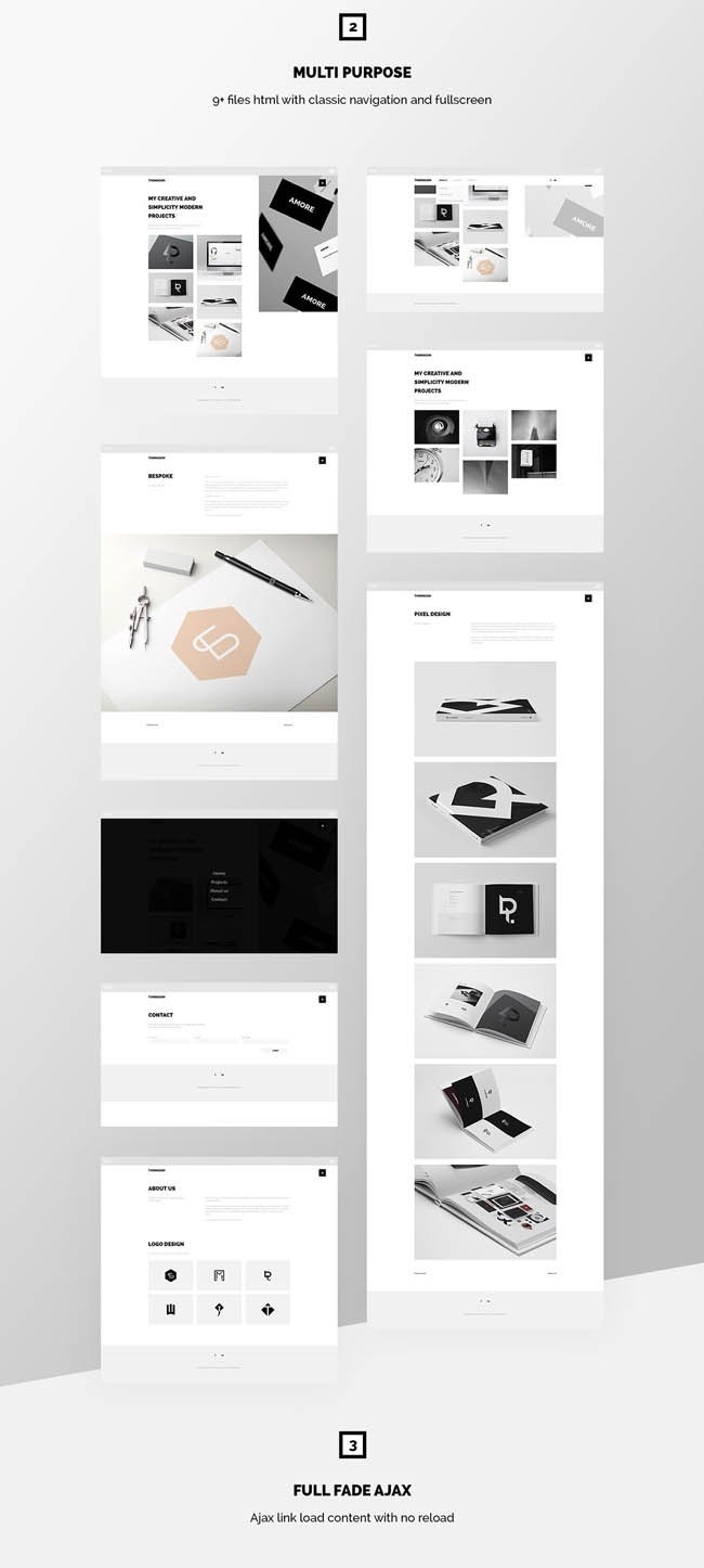 Thomsoon – Free Responsive PSD and HTML5 Portfolio Theme