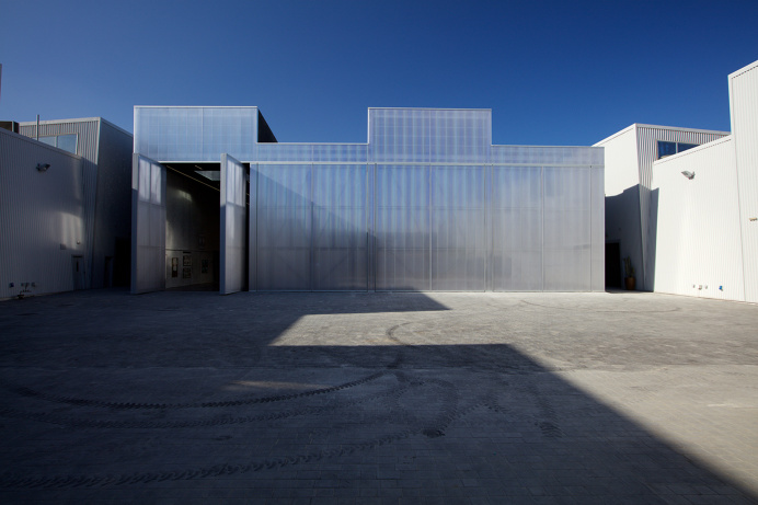 Concrete at Alserkal Avenue by OMA