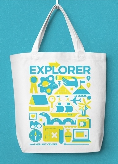 Eight Hour Day » Walker Art Center WAC Packs #illustration