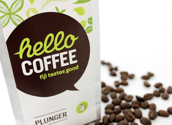 HelloÂ Coffee The Dieline #packaging #coffee