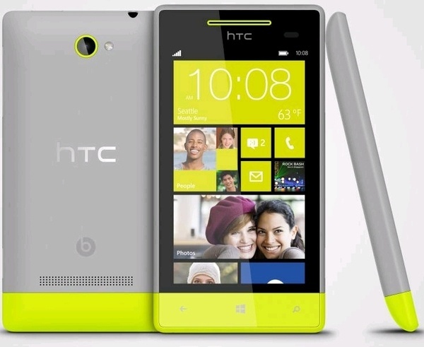 HTC Windows Phone 8S Smartphone Grey/Yellow (Unlocked) #cell #phone #windows #htc