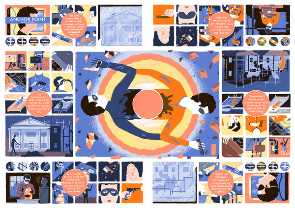 Robert Hunter - Anchor Point #graphic #novel #comic #illustration #nobrow