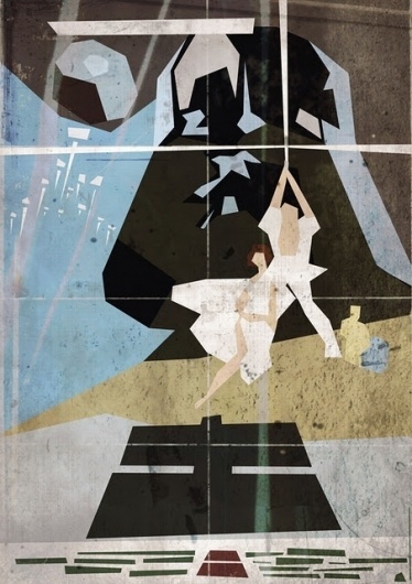 Flyer Design Goodness - A flyer and poster design blog #movie #design #graphic #geometric #poster