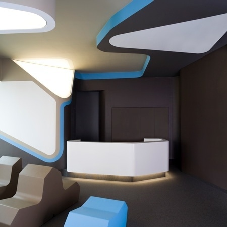 Dezeen » Blog Archive » Brauner Wegner Priehn centre for dentistry byJ. Mayer H. #chromatic #architecture
