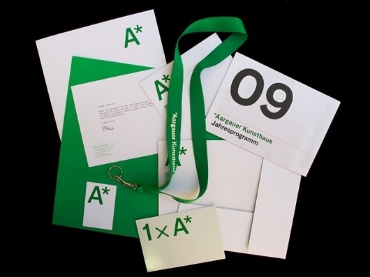 «Identity design for Aargauer Kunsthaus» (ca. 2011) by Elektrosmog (Valentin Hindermann & Marco Walser) #zrich #from #designers #print #design #walser #switzerland #valentin #elektrosmog #marco #hindermann #typography