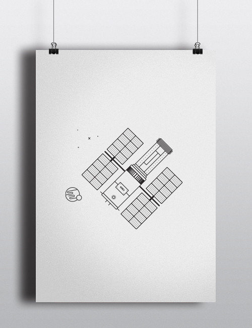 S P ___ C E on Behance #line #saturn #whitespace #orbit #clean #mars #spaceship #illustration #stars #white #stroke #minimalist #planets #jupiter #nasa #space #armstrong #mission #sun #satellite #hubble #astronaut #black #rocket #drawing #control #moon