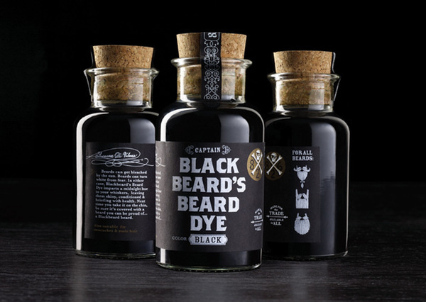Office | Work | 826 Valencia Pirate Supply Store / Creating stuff for pirates #dye #bottle #packaging #black #glass #bucaneer