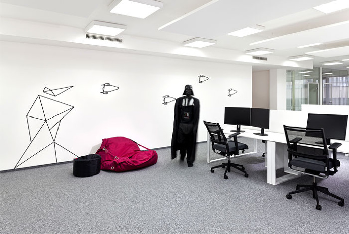 Star Wars example #122: Star Wars Inspired Office