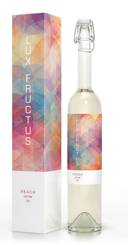 Graphic ExchanGE a selection of graphic projects #fruit #wine #packaging #geometry #pastel