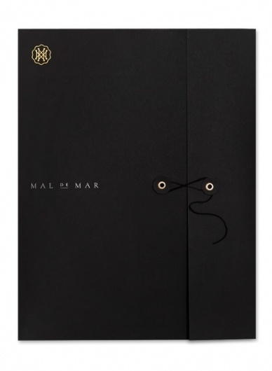 Mal de Mar. on the Behance Network #stationary #logo #branding