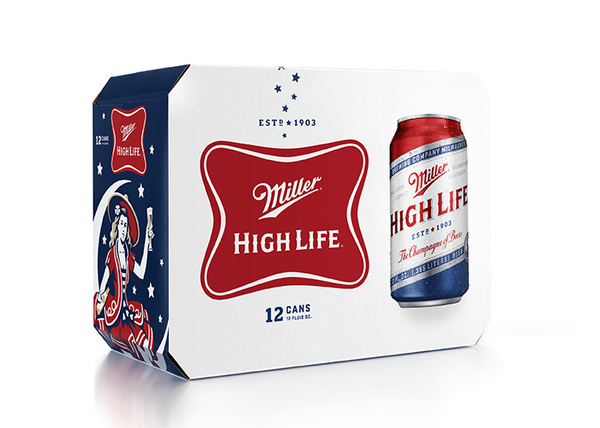 Miller High Life Veterans Can #packaging #beer