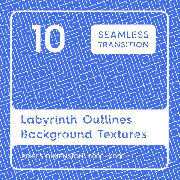 10 Labyrinth Outlines Backgrounds #labyrinth #outlines #backgrounds #pattern