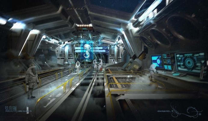 Sci-Fi Digital Illustrations by Patrick A Razo