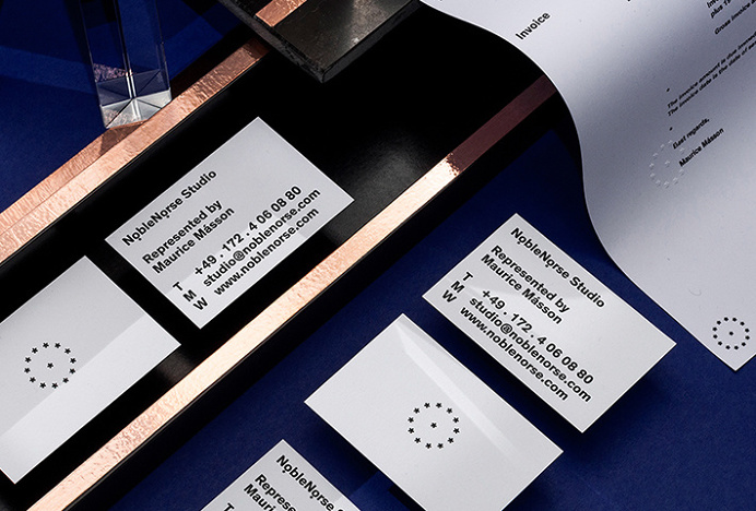 NobleNorse Studio by NobleNorse Studio #brand identity #stationary #graphic design